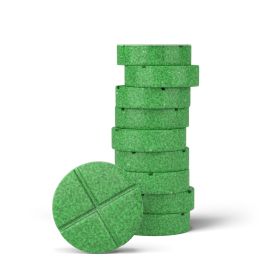 500mg Green Tea, Turmeric, Moringa, Amla, Goji Tablets - Tropical Citrus