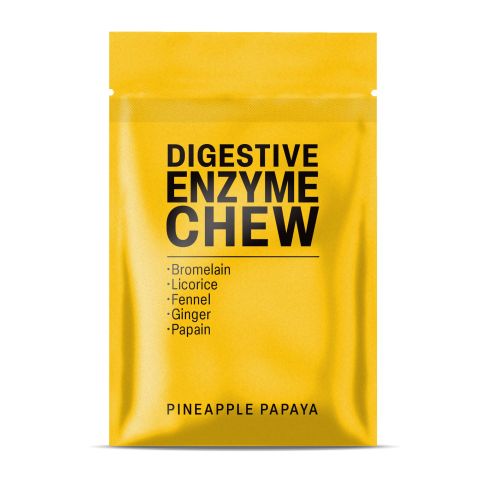 500mg Bromelain, Licorice, Fennel, Ginger, Papain Tablets - Pineapple Papaya - Thumbnail 3