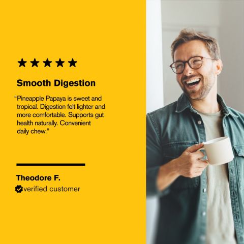 500mg Bromelain, Licorice, Fennel, Ginger, Papain Tablets - Pineapple Papaya - Thumbnail 7