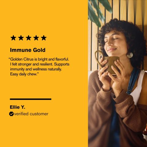 500mg Black Pepper, Turmeric, Ginger, Amla, Tulsi Tablets - Golden Citrus - Thumbnail 7