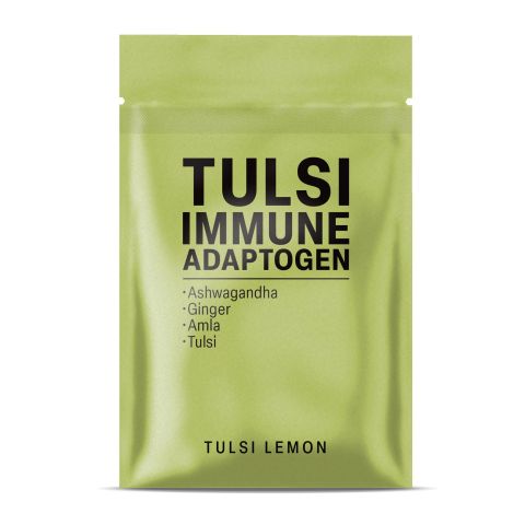 500mg Ashwagandha, Ginger, Amla, Tulsi Tablets - Tulsi Lemon - Thumbnail 3