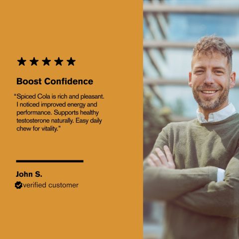 500mg Ashwagandha, Safed Musli, Tribulus, Shilajit Tablets - Spiced Cola - Thumbnail 7