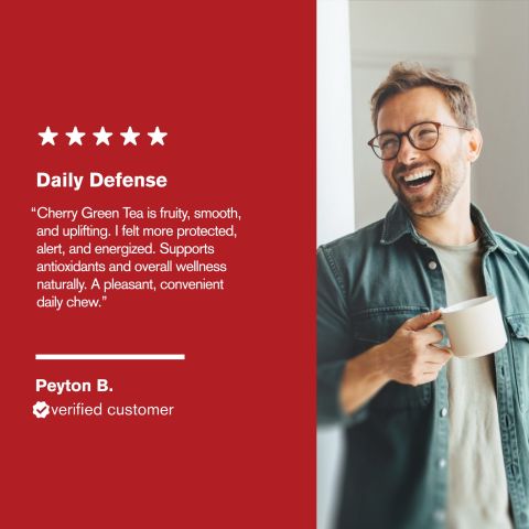 500mg Pomegratane, Green Tea, Turmeric, Amla, Goji Tablets - Cherry Green Tea - Thumbnail 7