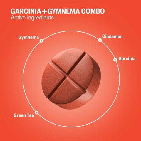 500mg Cinnamon, Green Tea, Garcinia, Gymnema Tablets - Tangerine - Thumbnail 5