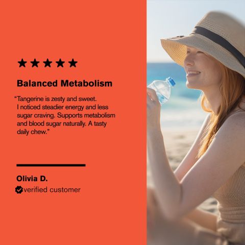 500mg Cinnamon, Green Tea, Garcinia, Gymnema Tablets - Tangerine - Thumbnail 7