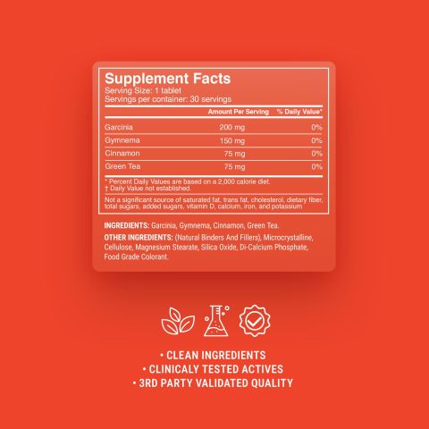 500mg Garcinia + Gymnema Combo - Tangerine - Thumbnail 9