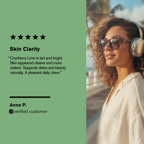 500mg Turmeric, Burdock, Triphala, Neem, Amla Tablets - Cranberry Lime - Thumbnail 7