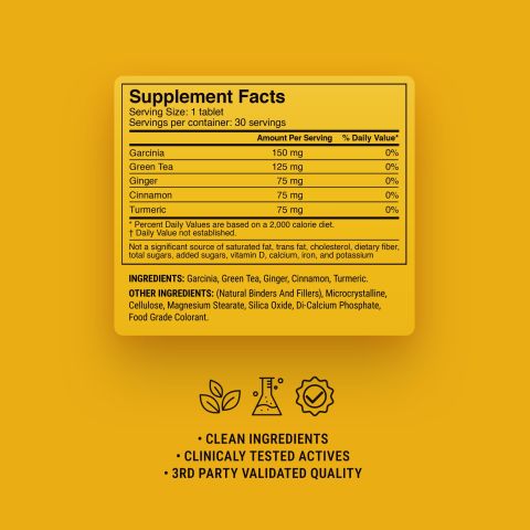 500mg Ashwagandha, L-Theanine, Ginger, Amla, Tulsi Tablets - Pineapple Chili - Thumbnail 9