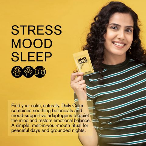 500mg Ashwagandha, L-Theanine, Ginger, Amla, Tulsi Tablets - Honey Lemon Ginger - Thumbnail 6