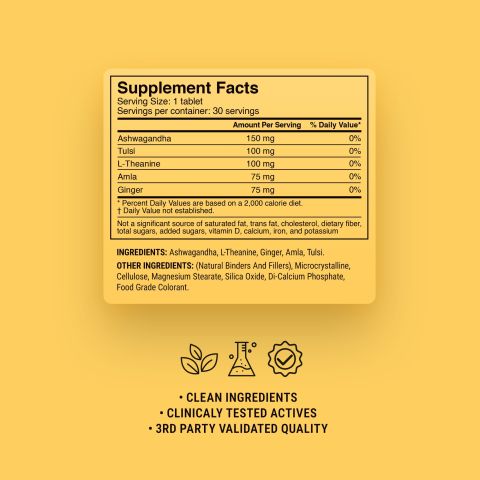 500mg Daily Calm - Honey Lemon Ginger - Thumbnail 9