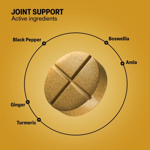 500mg Black Pepper, Boswellia, Turmeric, Ginger, Amla Tablets - Orange Ginger - Thumbnail 5