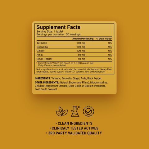 500mg Joint Support - Orange Ginger - Thumbnail 9