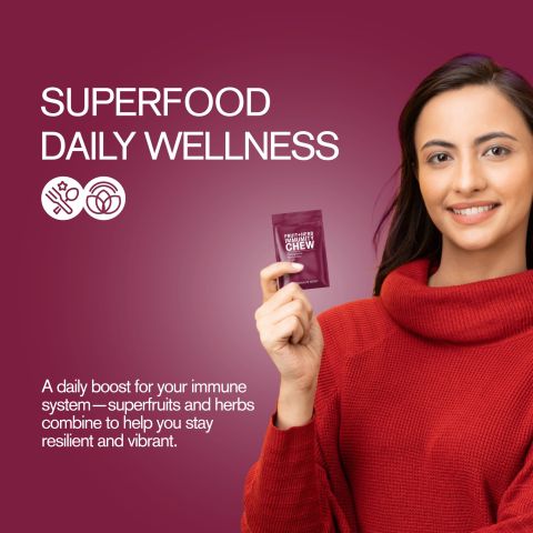500mg Fruit + Herb Immunity - Pomegranate Berry - Thumbnail 6