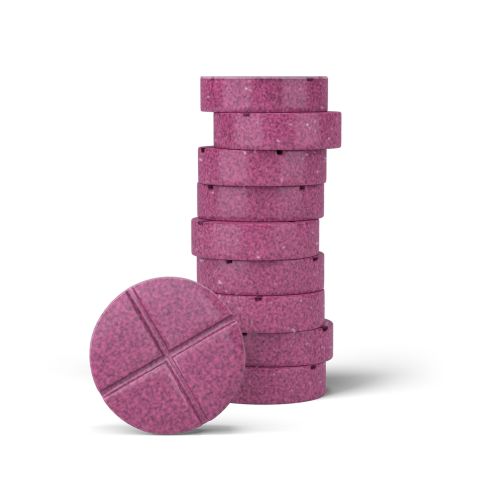 500mg Pomegranate, Mangosteen, Ginger, Amla, Tulsi Tablets - Pomegranate Berry - Thumbnail 1