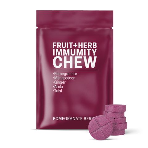 500mg Pomegranate, Mangosteen, Ginger, Amla, Tulsi Tablets - Pomegranate Berry - Thumbnail 2