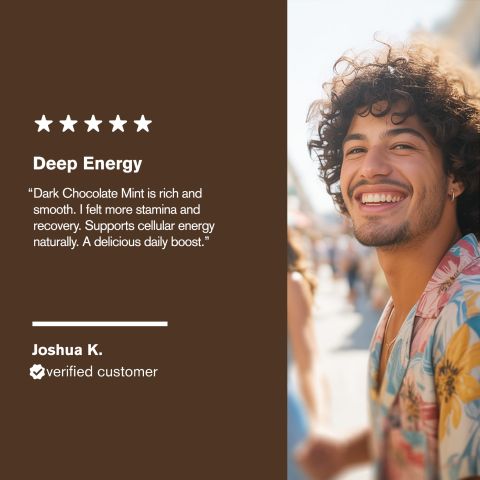 500mg Ashwagandha, Astragalus, Shilajit, Panax, Amla Tablets - Dark Chocolate Mint - Thumbnail 7