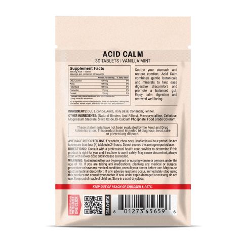 500mg Acid Calm - Vanilla Mint - Thumbnail 8