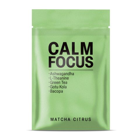 500mg Ashwagandha, L-Theanine, Green Tea, Gotu Kola, Bacopa Tablets - Matcha Citrus - Thumbnail 3