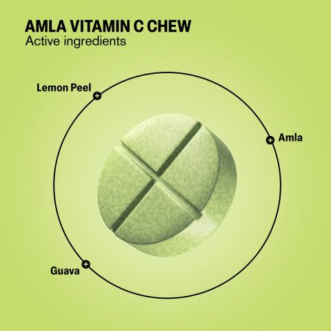 500mg Lemon Peel, Guava, Amla Tablets - Lemon-Guava - Thumbnail 5