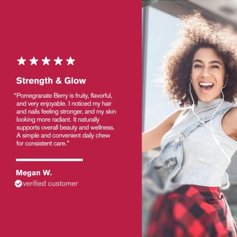 500mg Bamboo Silica, Bhringraj, Neem, Gotu, Amla Tablets - Pomegranate Berry - Thumbnail 7