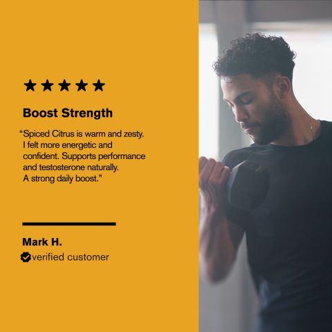 500mg Ashwagandha, Safed Musli, Tribulus, Shilajit, Ginger Tablets - Spiced Citrus - Thumbnail 7