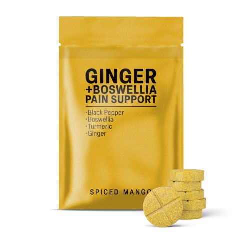 500mg Black Pepper, Boswellia, Turmeric, Ginger Tablets - Spiced Mango - Thumbnail 2
