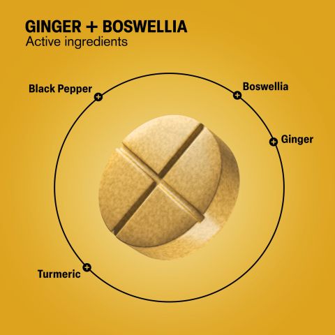 500mg Black Pepper, Boswellia, Turmeric, Ginger Tablets - Spiced Mango - Thumbnail 5