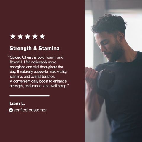 500mg Ashwagandha, Safed Musli, Shilajit, Panax, Amla Tablets - Spiced Cherry - Thumbnail 7