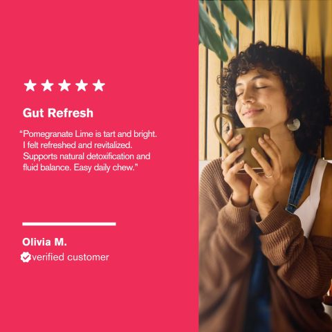 500mg Manjustha, Turmeric, Burdock, Ginger, Neem Tablets - Pomegranate Lime - Thumbnail 7