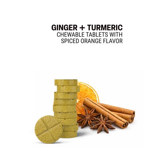 500mg Black Pepper, Turmeric, Ginger, Amla Tablets - Spiced Orange - Thumbnail 4
