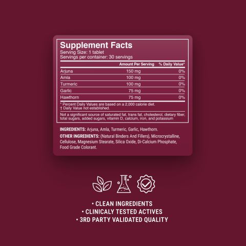 500mg Heart Health Herbal Blend - Berry Citrus - Thumbnail 9