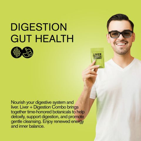 500mg Liver + Digestion Combo - Lime Ginger - Thumbnail 6