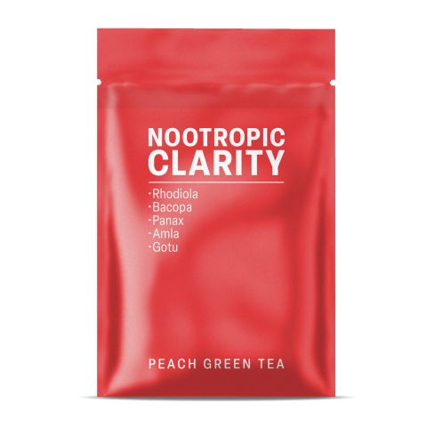 500mg Rhodiola, Bacopa, Panax, Amla, Gotu Tablets - Peach Green Tea - Thumbnail 3