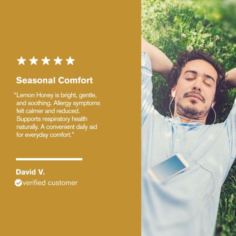 500mg Nettle Leaf, Turmeric, Ginger, Amla, Tulsi Tablets - Lemon Honey - Thumbnail 7