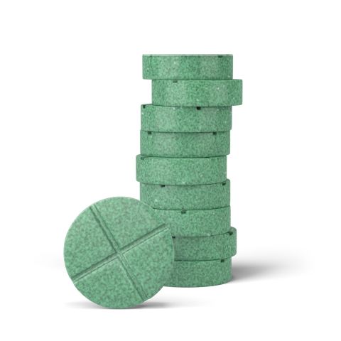 500mg Coriander, Triphala, Fennel, Ginger, Ajwain Tablets - Mint Fennel - Thumbnail 1