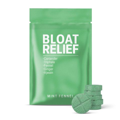 500mg Coriander, Triphala, Fennel, Ginger, Ajwain Tablets - Mint Fennel - Thumbnail 2