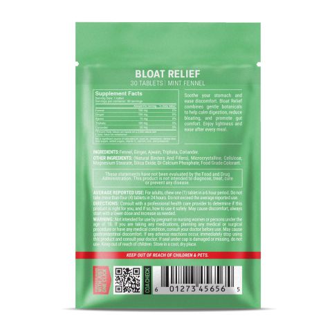 500mg Coriander, Triphala, Fennel, Ginger, Ajwain Tablets - Mint Fennel - Thumbnail 8