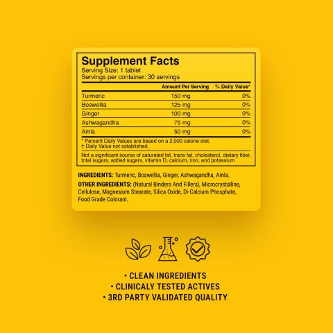 500mg Mobility + Recovery - Lemon Ginger - Thumbnail 9