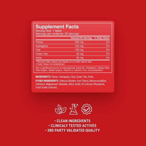 500mg Ginseng Power - Cherry Pomegranate - Thumbnail 9
