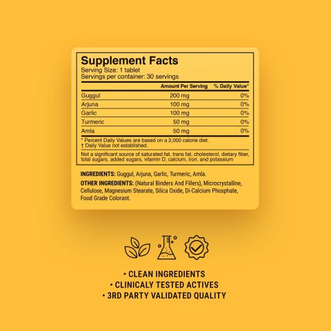 500mg Cholesterol Support - Spiced Orange - Thumbnail 9