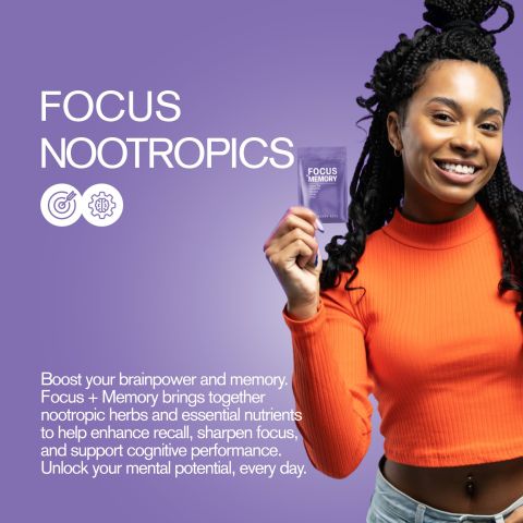 500mg Focus + Memory - Blueberry Acai - Thumbnail 6