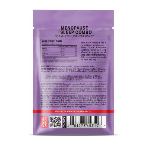 500mg Menopause + Sleep Combo - Lavender Honey - Thumbnail 8