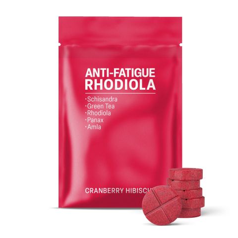 500mg Schisandra, Green Tea, Rhodiola, Panax, Amla Tablets - Cranberry Hibiscus - Thumbnail 2