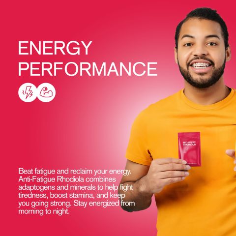 500mg Schisandra, Green Tea, Rhodiola, Panax, Amla Tablets - Cranberry Hibiscus - Thumbnail 6