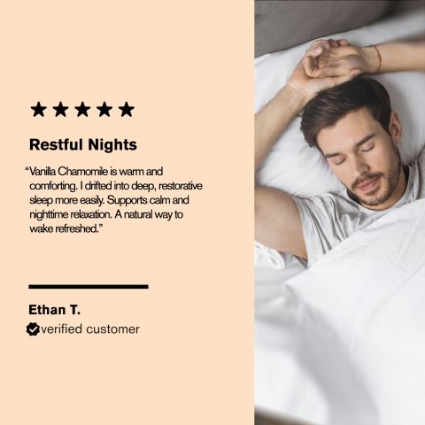 500mg Ashwagandha, Chamomile, L-Theanine, Jujube, Tulsi Tablets - Vanilla Chamomile - Thumbnail 7