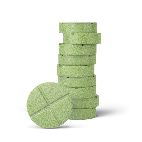 500mg Triphala, Fennel, Ginger, Ajwain, Cumin Tablets - Lemon Mint - Thumbnail 1