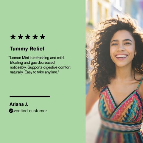 500mg Triphala, Fennel, Ginger, Ajwain, Cumin Tablets - Lemon Mint - Thumbnail 7