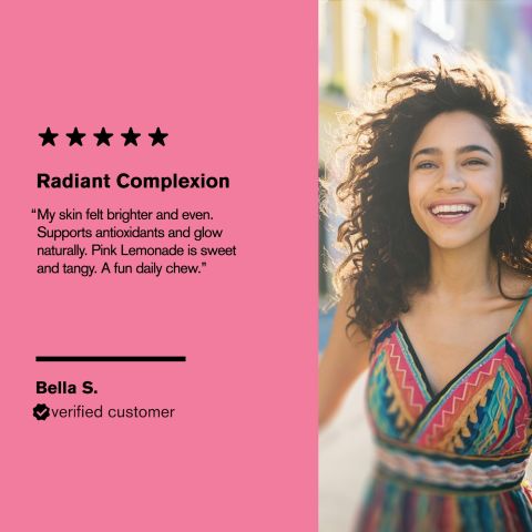 500mg Pomegratane, Mangosteen, Rosehip, Acerola, Amla Tablets - Pink Lemonade - Thumbnail 7