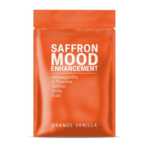 500mg Ashwagandha, L-Theanine, Saffron, Amla, Tulsi Tablets - Orange Vanilla - Thumbnail 3