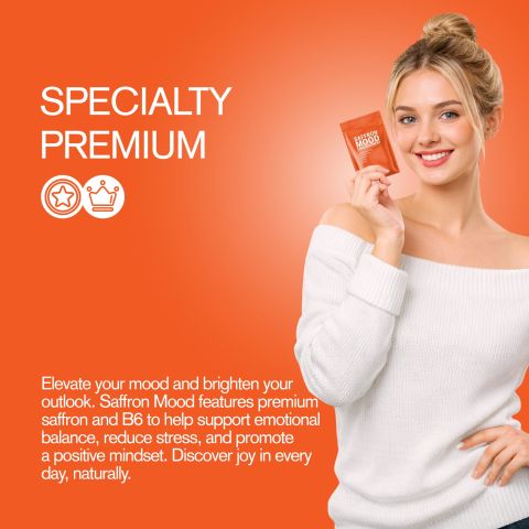 500mg Ashwagandha, L-Theanine, Saffron, Amla, Tulsi Tablets - Orange Vanilla - Thumbnail 6